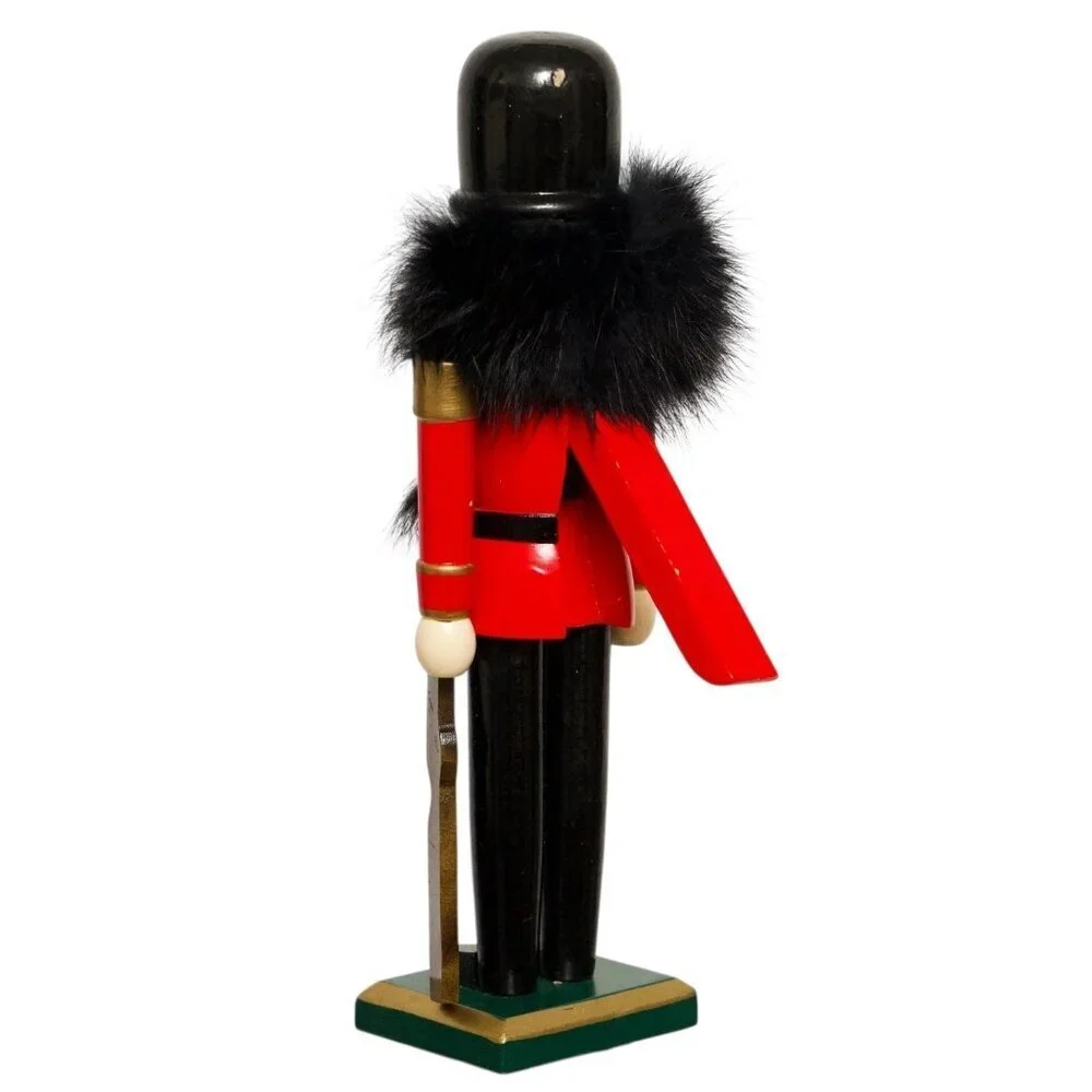 Holiday Nutcracker Figurine Wooden Christmas Decor 9.5